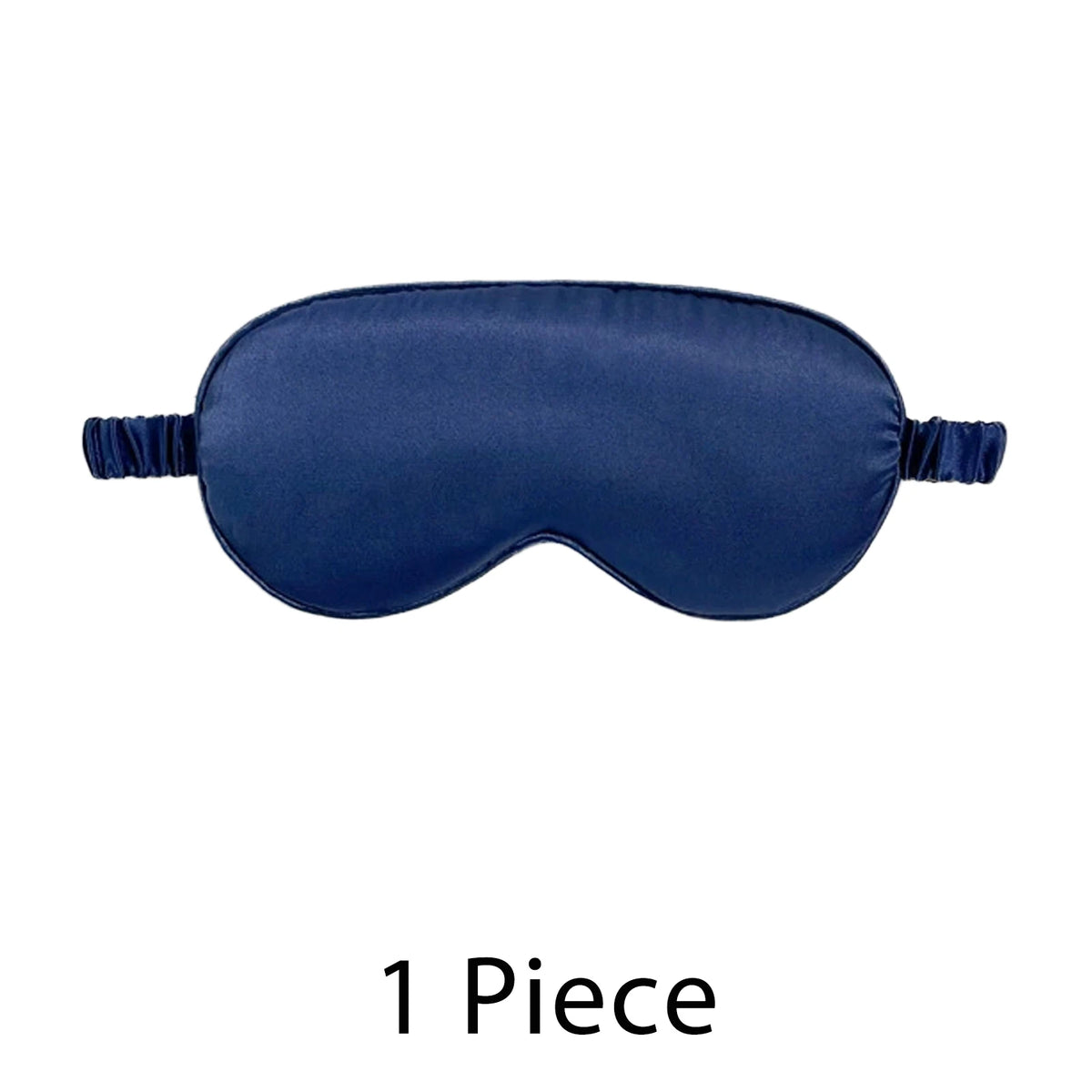 1/2/3Pack Silk Sleep Mask - Elastic Blackout Eye Mask & Blindfold for Full Night'S Sleep, Light Blocking, Adjustable Strap
